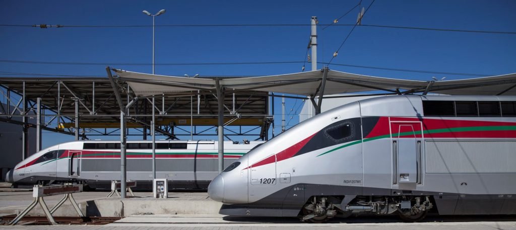 High speed train of Morocco